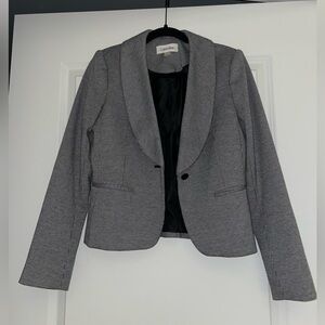 Calvin Klein Women's Gray Blazer